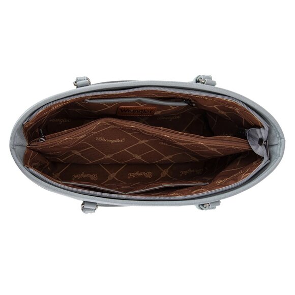 Wrangler Sunflower Print Tote Bag Jean - Picture 3 of 4